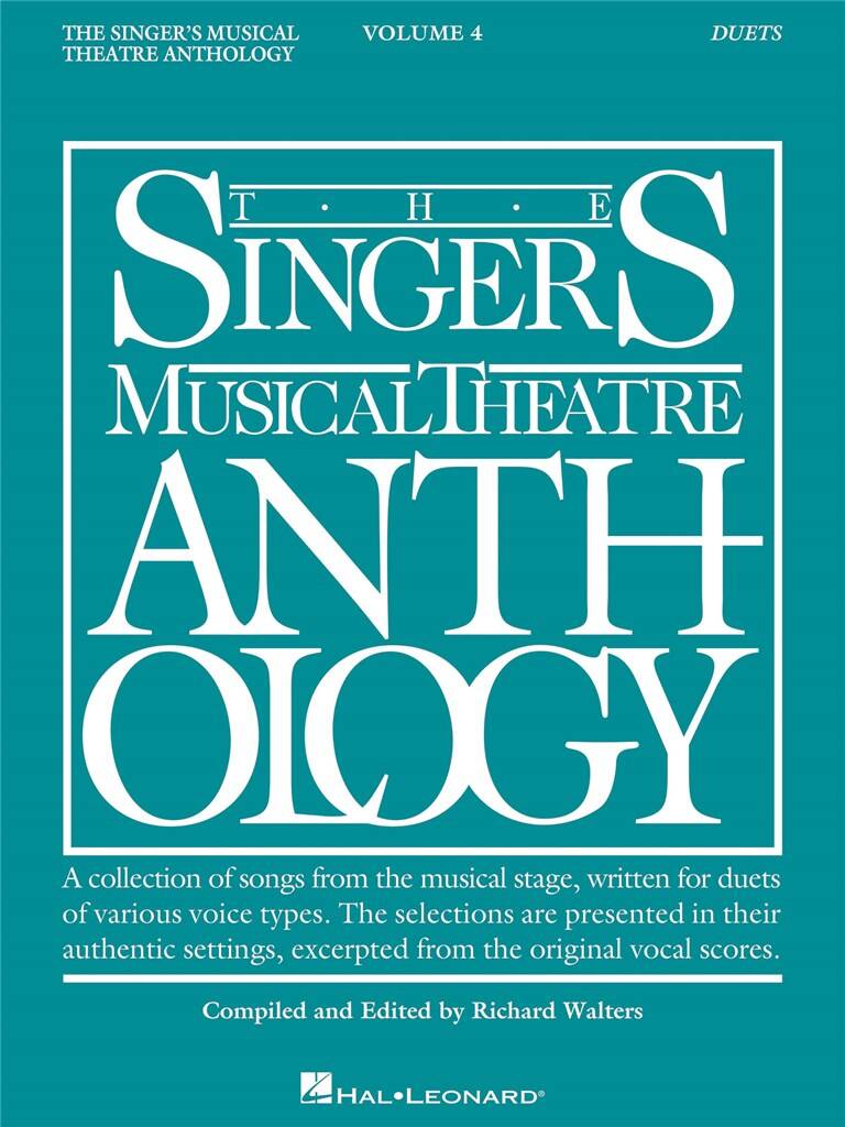 Singer's Musical Theatre Anthology: Duets Volume 4