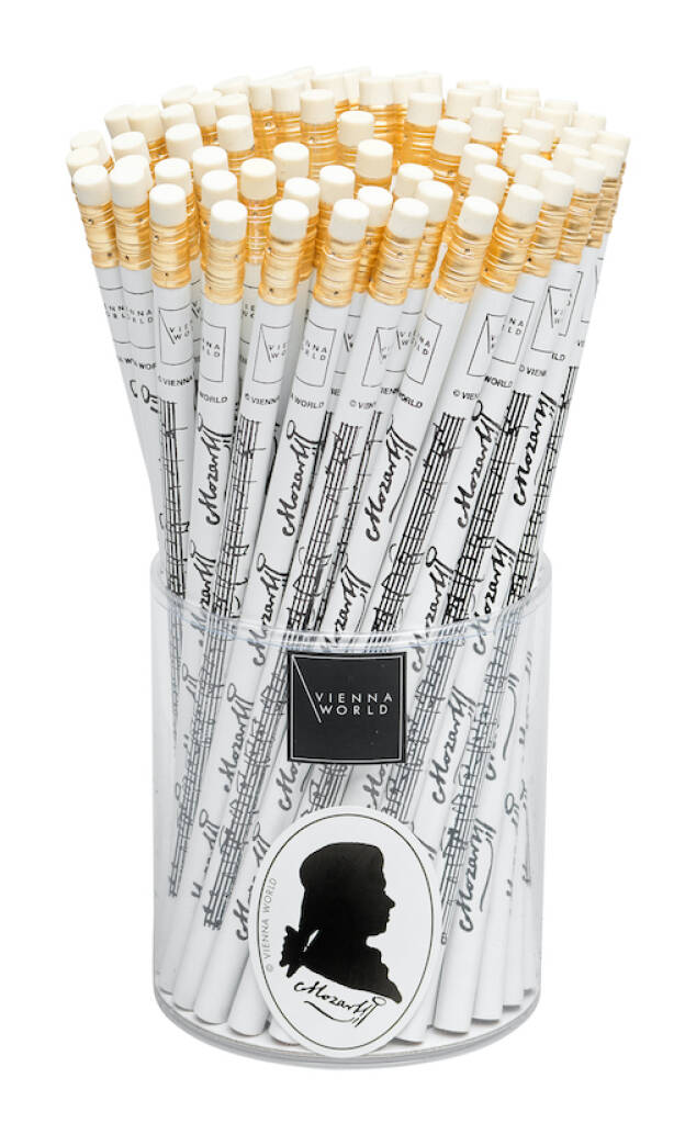 Pencil Mozart White (1 Pc)