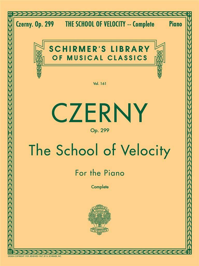 School of Velocity, Op. 299 (Complete)