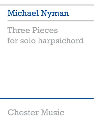 Three Pieces For Solo Harpsichord