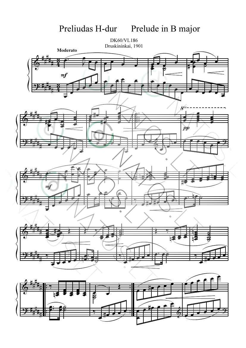 Preliudas H-dur